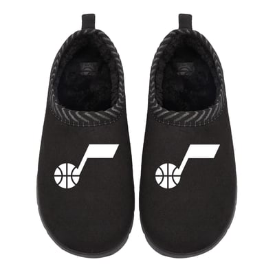 Utah Jazz ISlide Unisex Primary Logo Mission Slippers - Black
