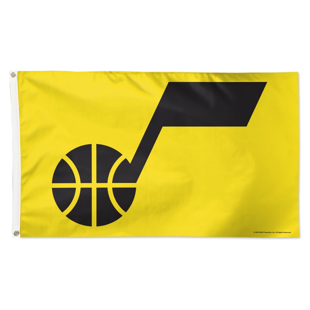 Utah Jazz WinCraft 3' x 5' Logo Single-Sided Deluxe Flag
