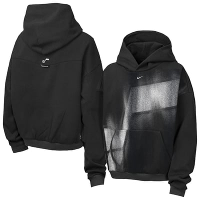  Utah Jazz Nike Youth 2026 Standard Issue Practice Icon Fleece Pullover Hoodie - Black
