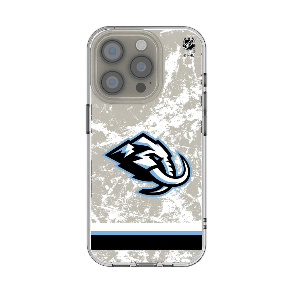 Utah Mammoth Keyscaper Ice Stripe iPhone Clear Case