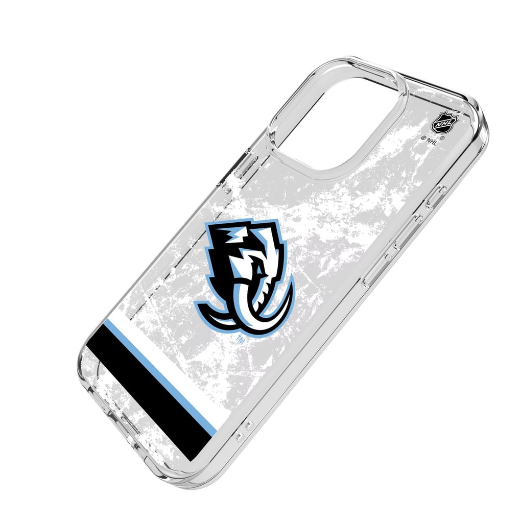Utah Mammoth Keyscaper Ice Stripe iPhone Clear Case
