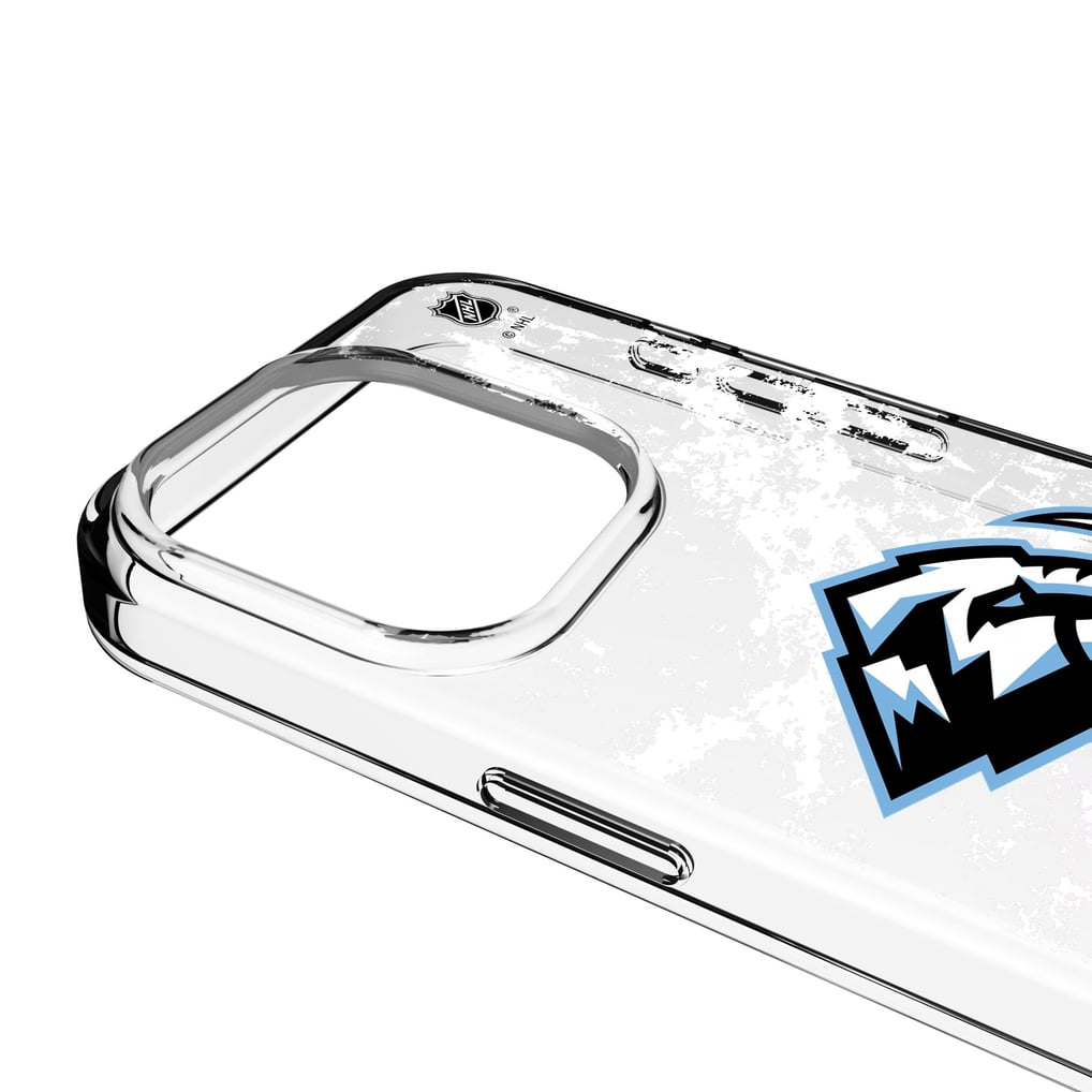 Utah Mammoth Keyscaper Ice Stripe iPhone Clear Case