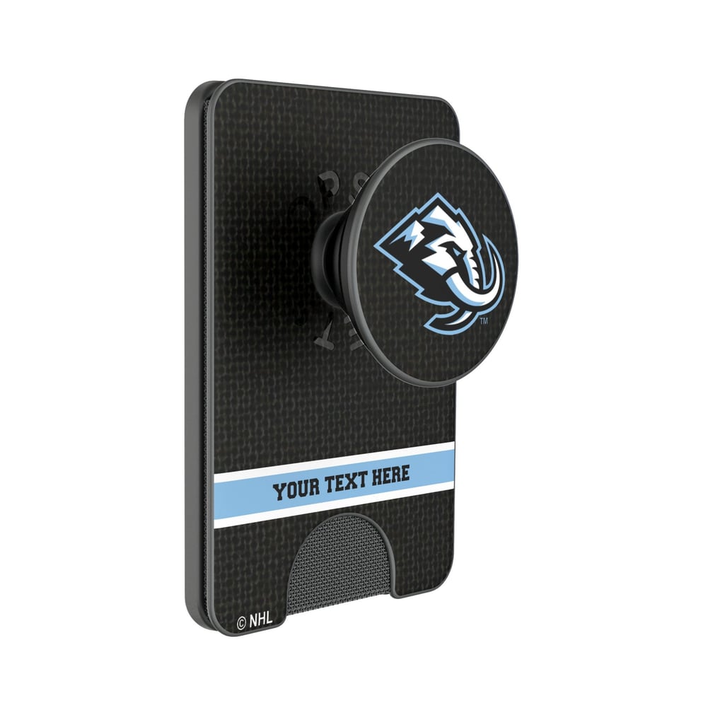 Utah Mammoth Keyscaper Personalized Solid PopSockets Magnetic Wallet