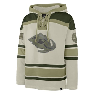Utah Mammoth '47 OHT Military Appreciation Lacer Hoodie - Beige

