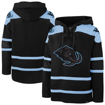 Utah Mammoth '47 Fall Color Pop Lacer Hoodie - Black
