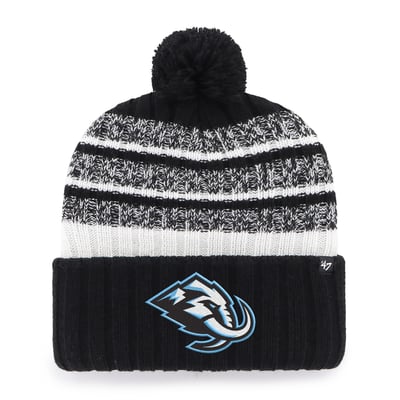 Utah Mammoth '47  Tavern Cuffed Knit Hat with Pom - Navy