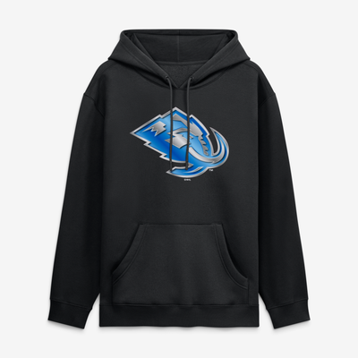 Utah Mammoth  Metallic Mascot Hoodie - Black
