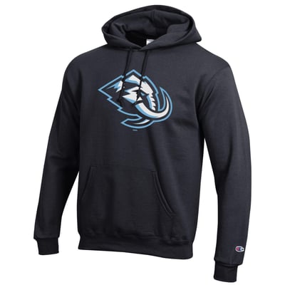 Utah Mammoth Champion Primary Logo Pullover Hoodie - Black