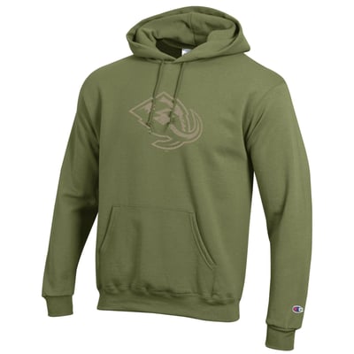  Utah Mammoth Champion Core Plus Eco Powerblend Hoodie - Olive