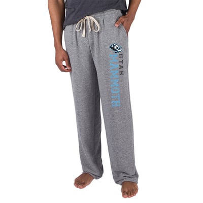 Utah Mammoth Concepts Sport Mainstream Terry Tri-Blend Pants - Gray
