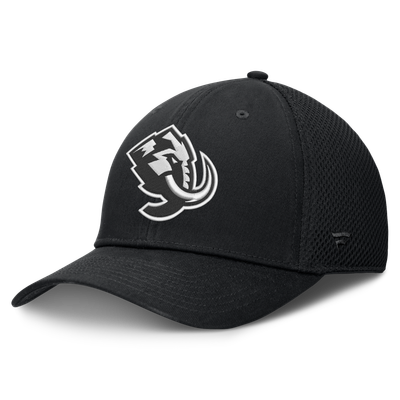  Utah Mammoth Fanatics Tonal Meshback Stretch Hat - Black