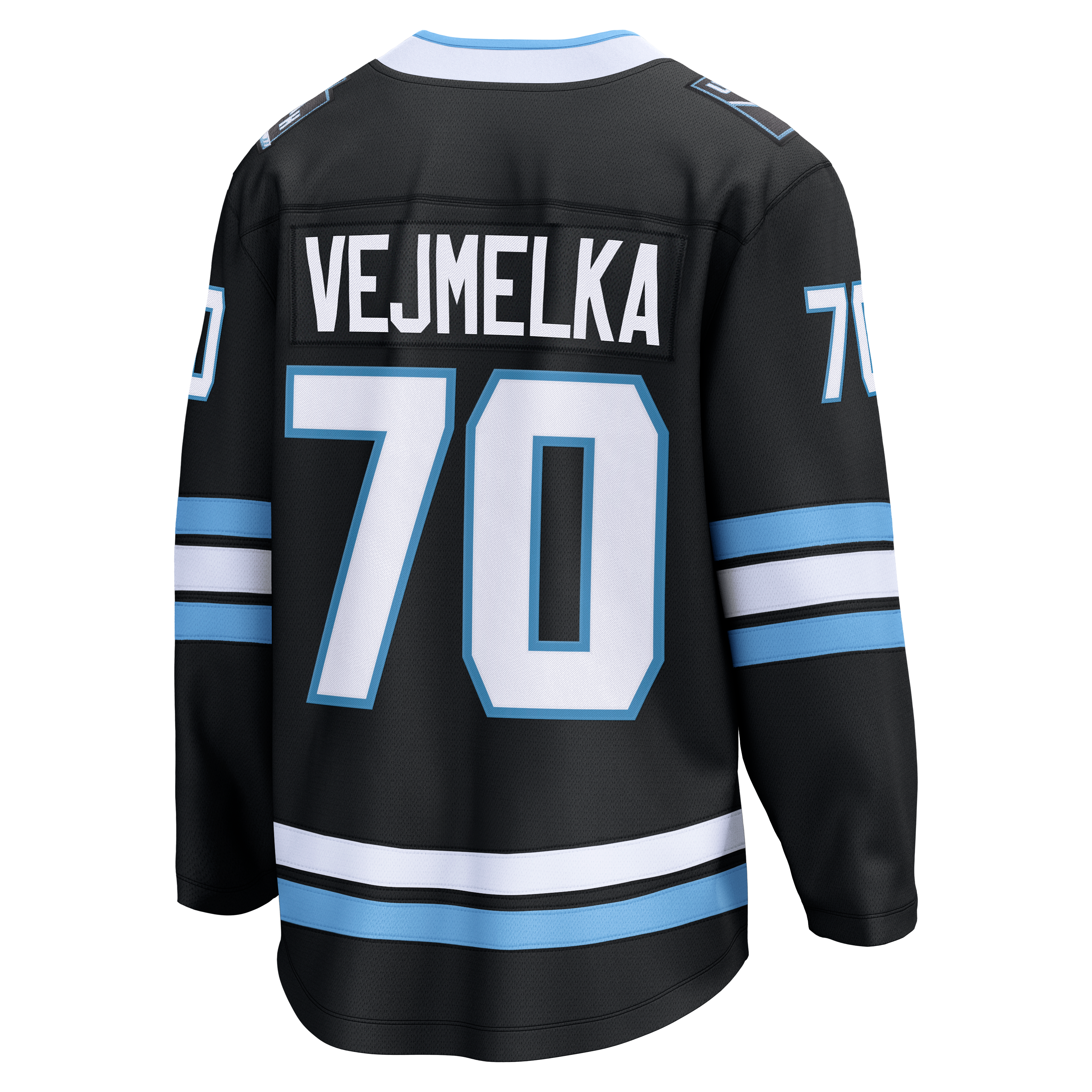 Karel Vejmelka Utah Mammoth Home Breakaway Jersey Black
