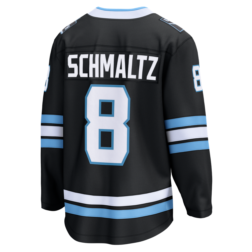 Men's Utah Mammoth Nick Schmaltz Fanatics Black Home Breakaway Jersey