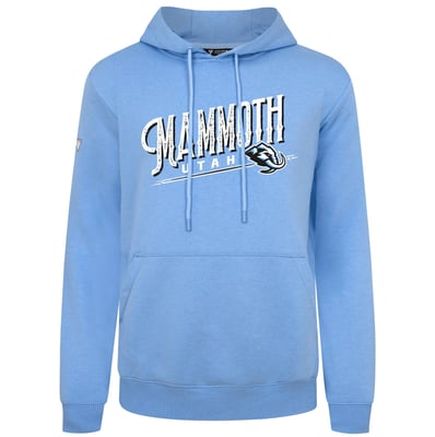  Utah Mammoth Levelwear Podium Longtimer Hoodie - Light Blue