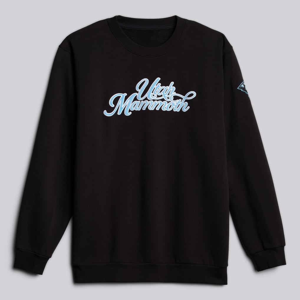 Utah Mammoth lululemon Steady State Crew Sweatshirt - Black