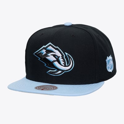  Utah Mammoth Mitchell & Ness Legendary Home Snapback Hat - Black