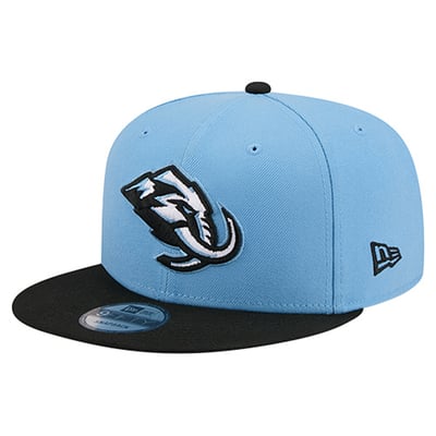 Utah Mammoth New Era Two-Tone 9FIFTY Snapback Hat - Light Blue