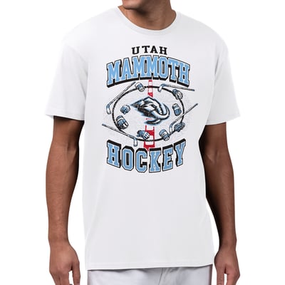 Utah Mammoth Starter Tilly T-Shirt - White
