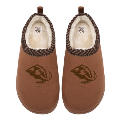 Utah Mammoth ISlide Unisex Tonal Logo Mission Slippers - Tan
