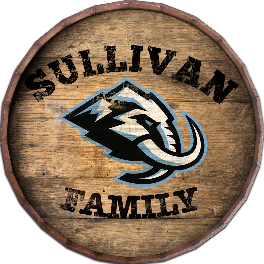 Utah Mammoth 24" Personalized Barrel Top