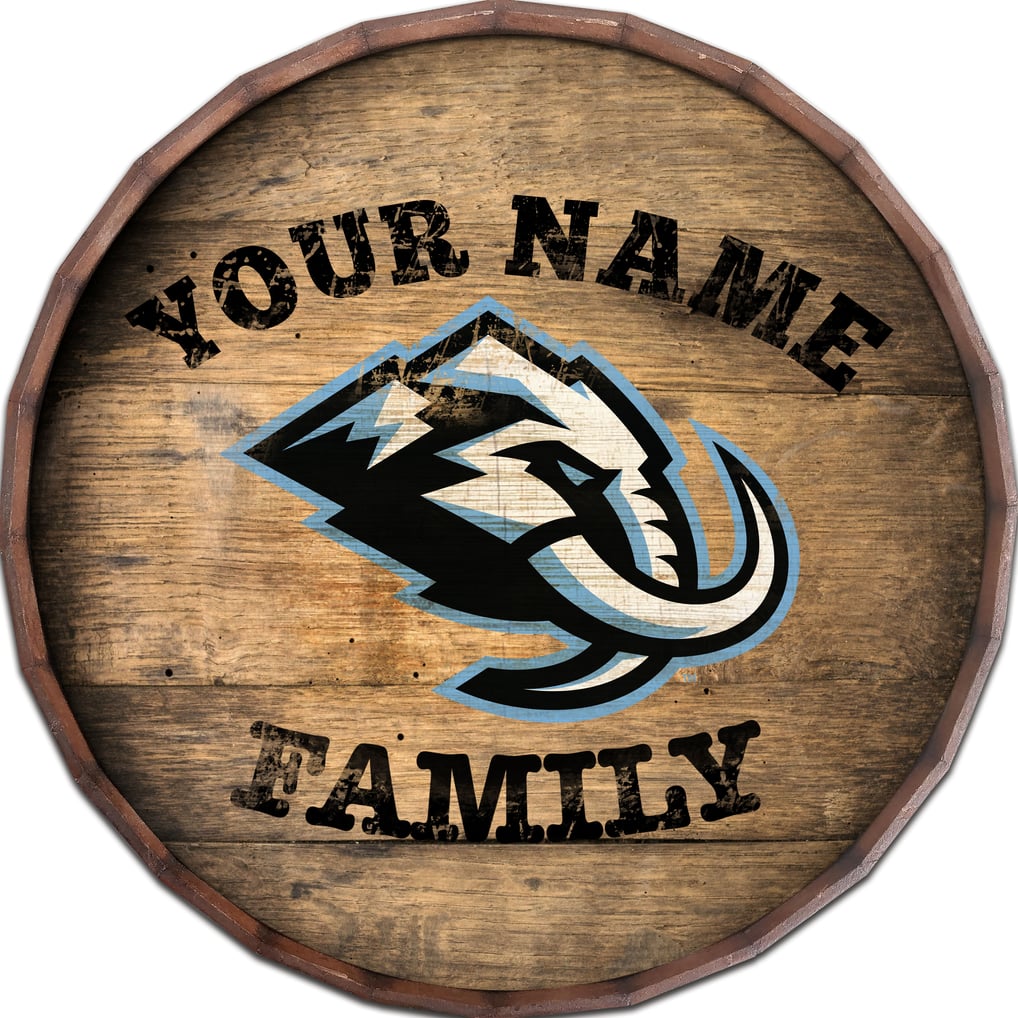 Utah Mammoth 24" Personalized Barrel Top