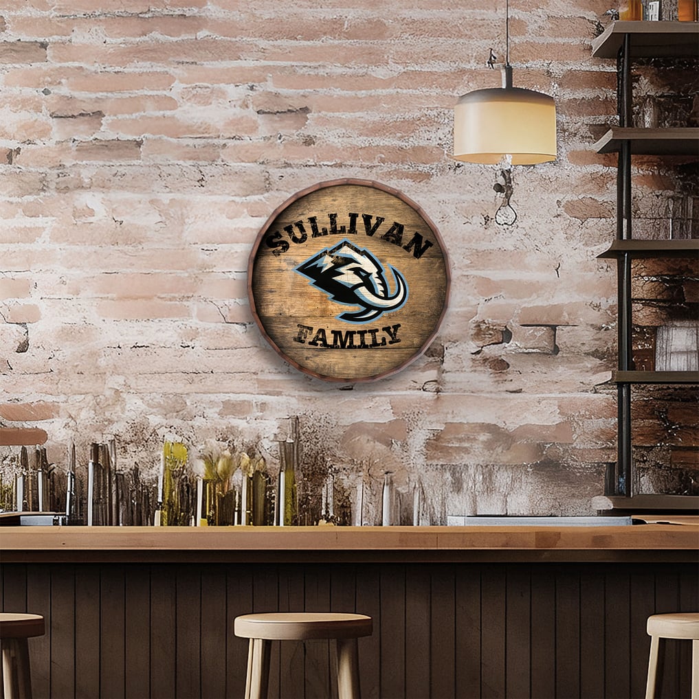 Utah Mammoth 24" Personalized Barrel Top