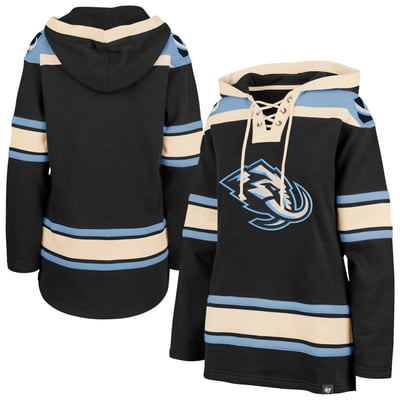  Utah Mammoth '47 Women's Superior Lacer Pullover Hoodie - Black