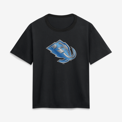 Utah Mammoth Women's Metallic Mascot T-Shirt - Black