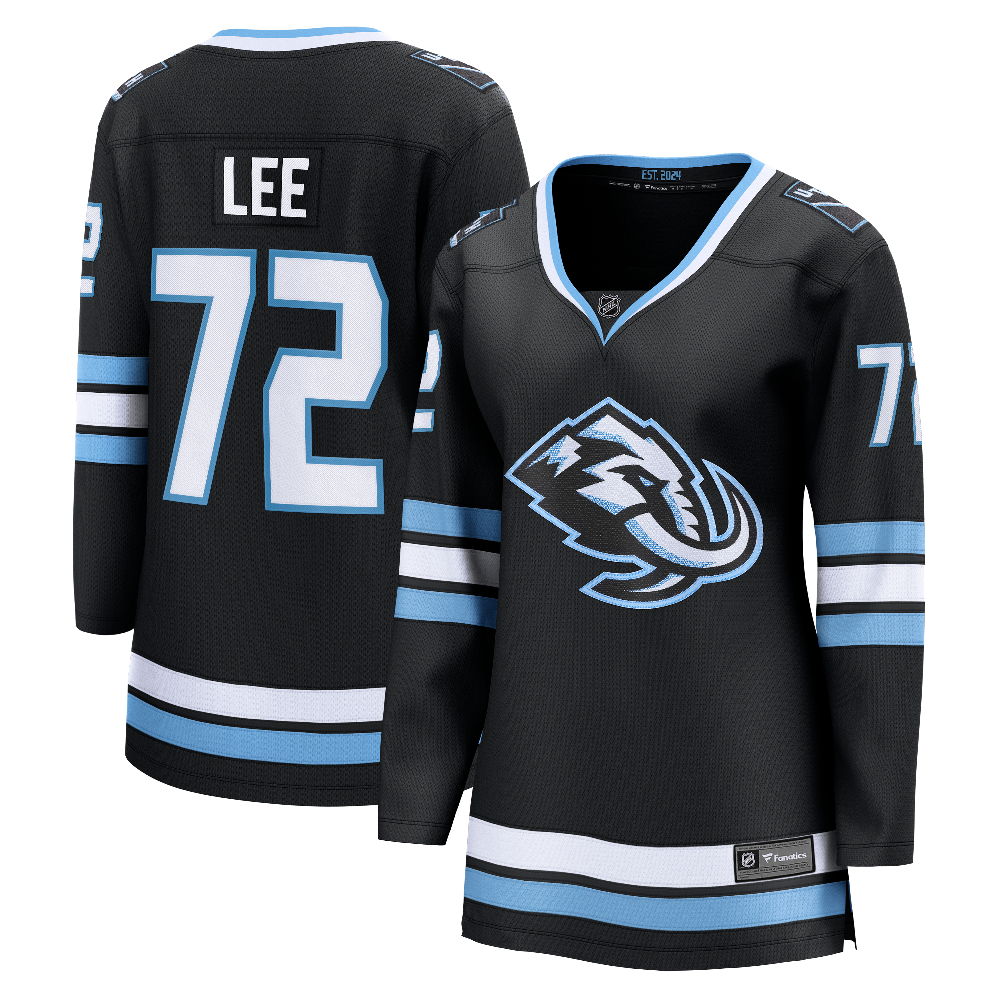 Anders Lee Utah Mammoth Women's Home Breakaway Jersey Black