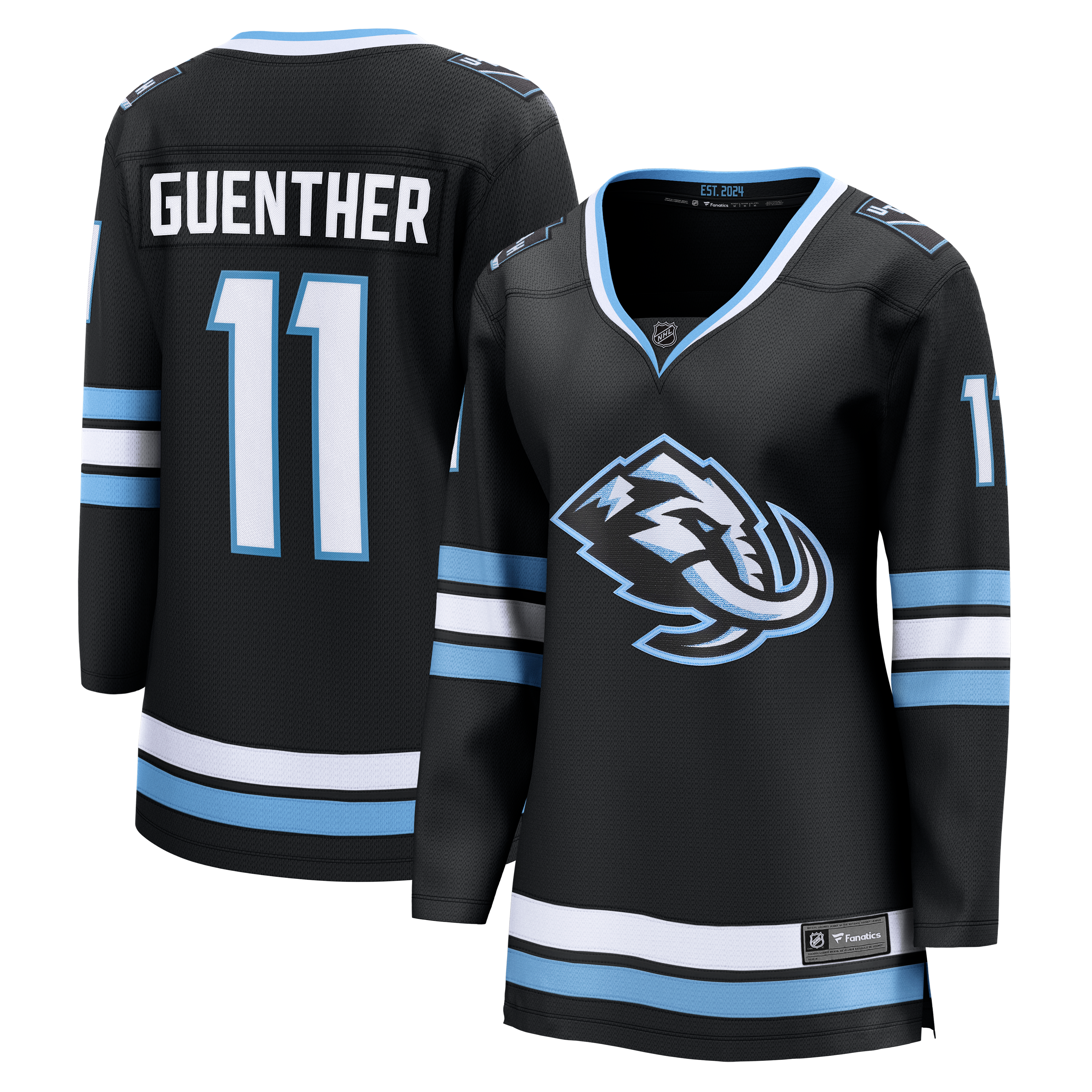 Dylan Guenther Utah Mammoth Women's Home Breakaway Player Jersey Black