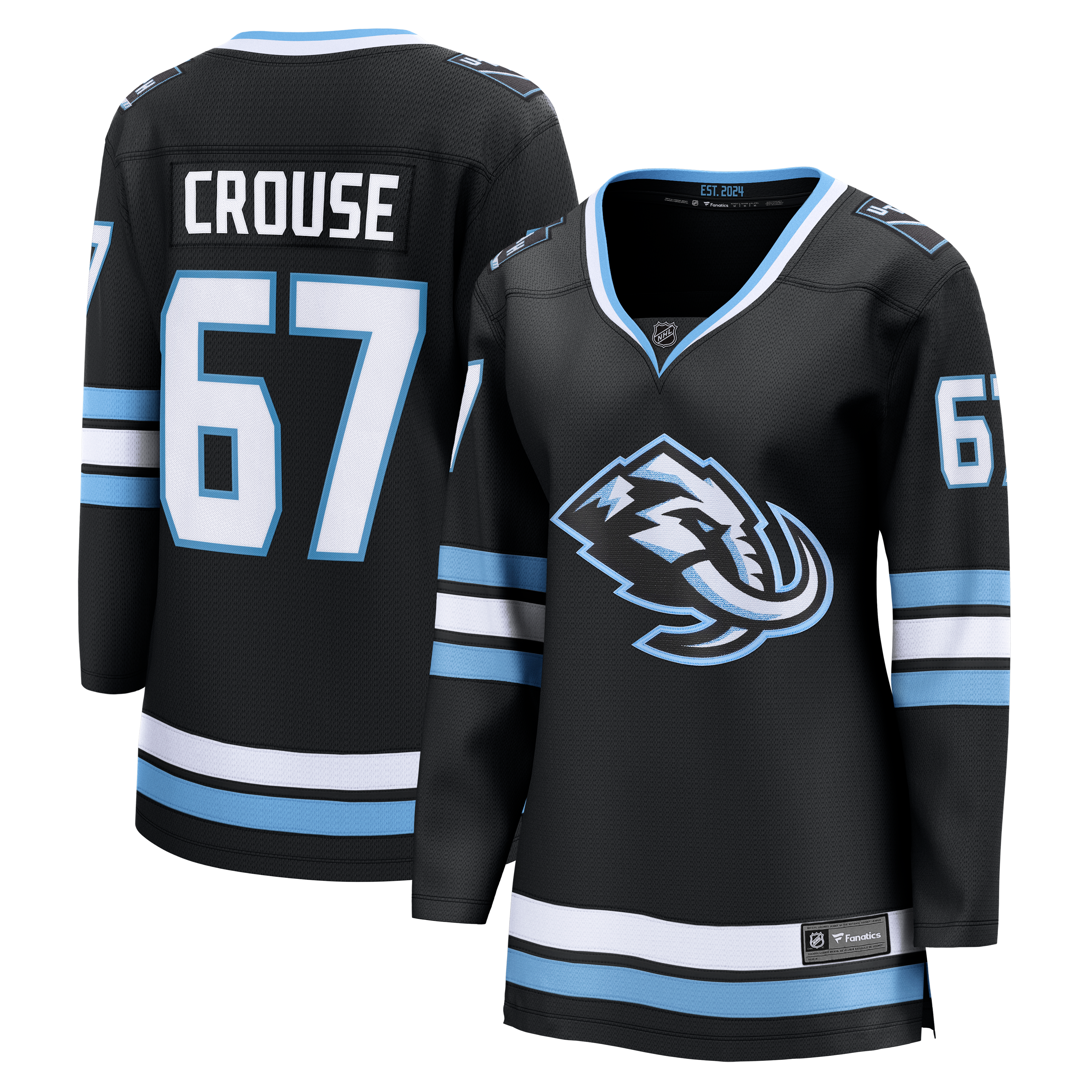 Lawson Crouse Utah Mammoth Women's Home Breakaway Player Jersey Black