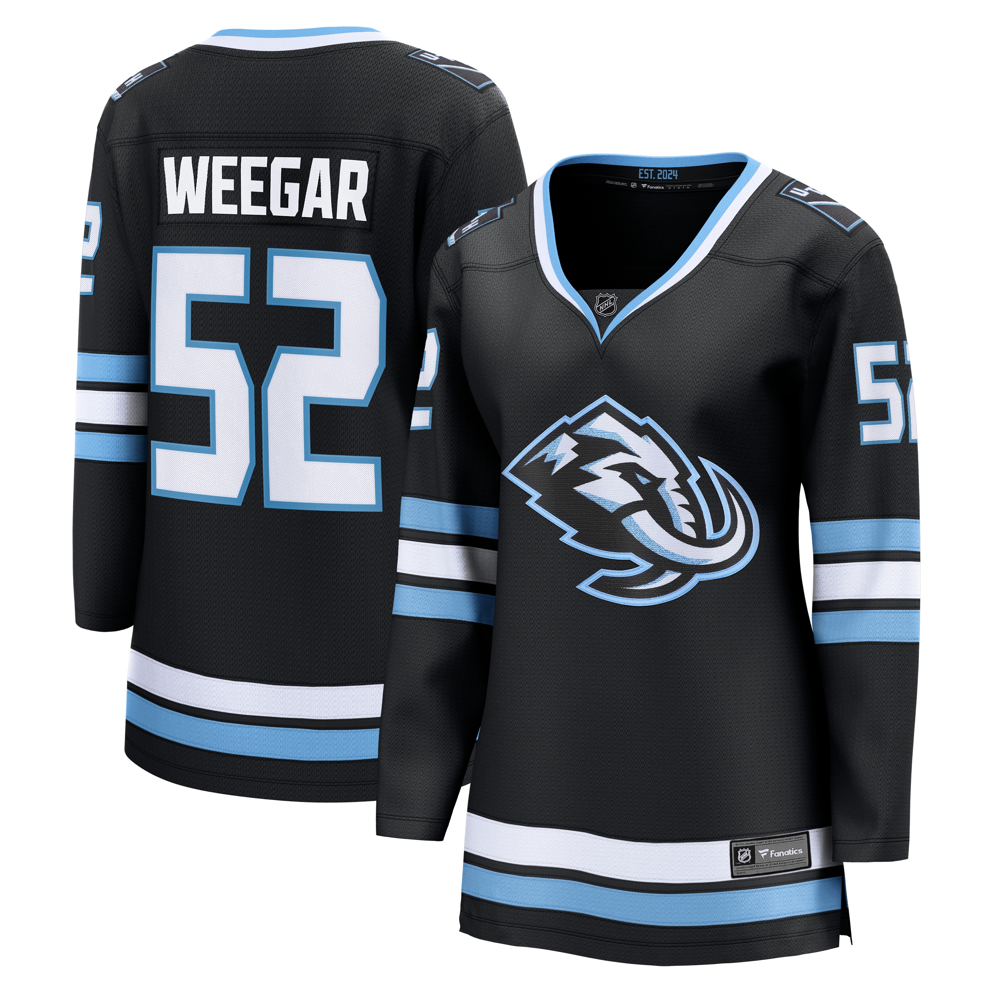 MacKenzie Weegar Utah Mammoth Women's Home Breakaway Jersey Black