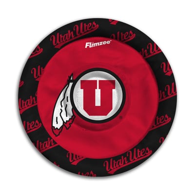 Utah Utes Fanpoint Flimzee Bean Bag Flying Disc