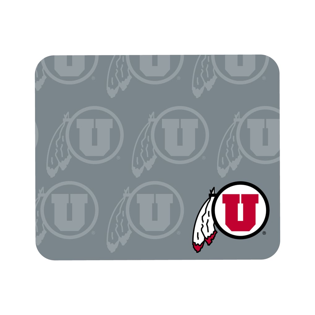 Utah Utes Echo Logo Mouse Pad - Gray