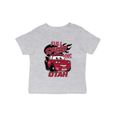 Utah Utes Vive La Fete Infant Full Speed T-Shirt - Gray