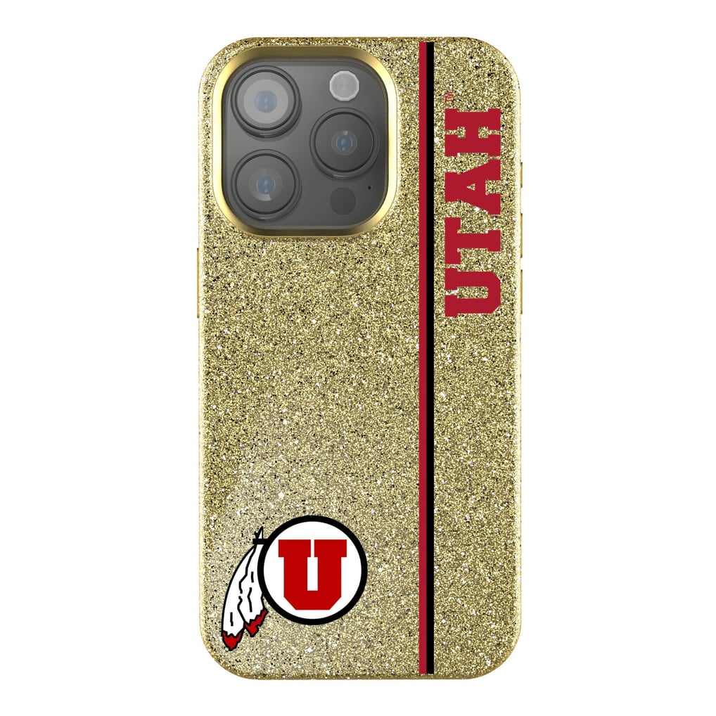 Utah Utes Keyscaper iPhone Bling Case - Gold