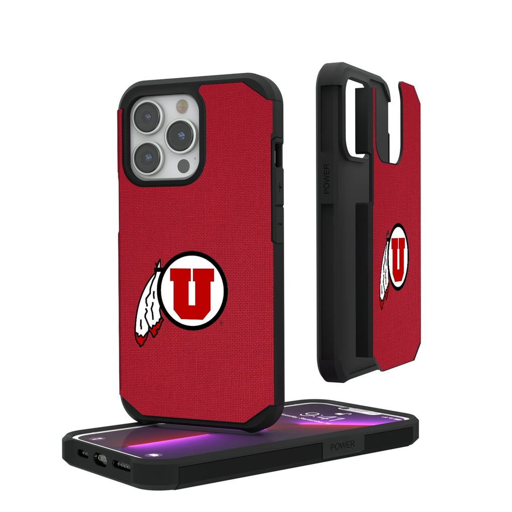 Utah Utes Keyscaper iPhone Solid Design Rugged Case
