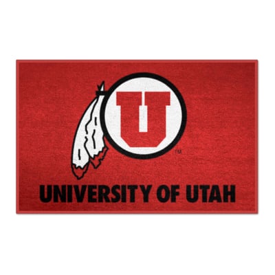 Utah Utes Logo Brands 19" x 30" Starter Mat