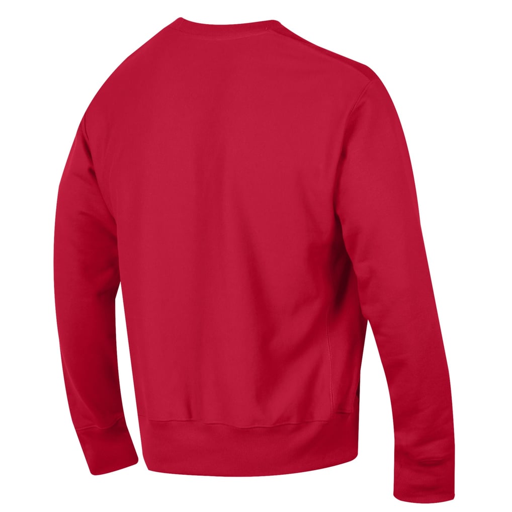 Utah Utes Champion Reverse Weave Fleece Crewneck Sweatshirt - Red