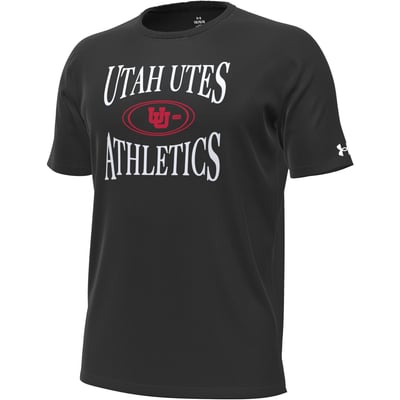 Utah Utes Under Armour 2026 Sideline Vanish T-Shirt - Black