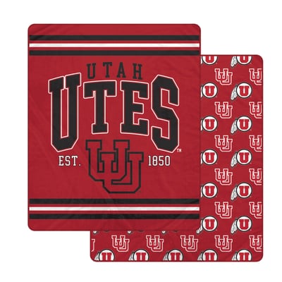 Utah Utes Pegasus Legacy Arch Double-Sided 60" x 70" Blanket