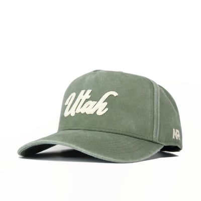 Utah Utes No Rivals Unisex Home Turf Adjustable Hat - Green