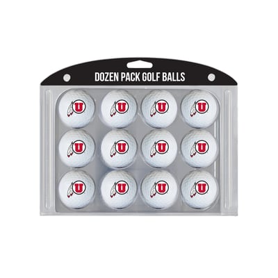 Utah Utes 12-Pack Team Golf Ball Set
