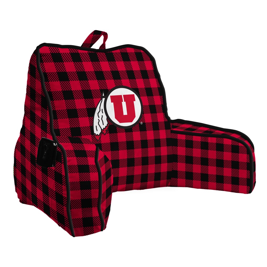 Utah Utes 22'' x 17'' Plush Buffalo Check Back Rest