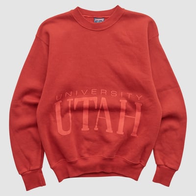Utah Utes Jansport 90s Pullover Sweatshirt - Red - S by Fanatics Real Vintage