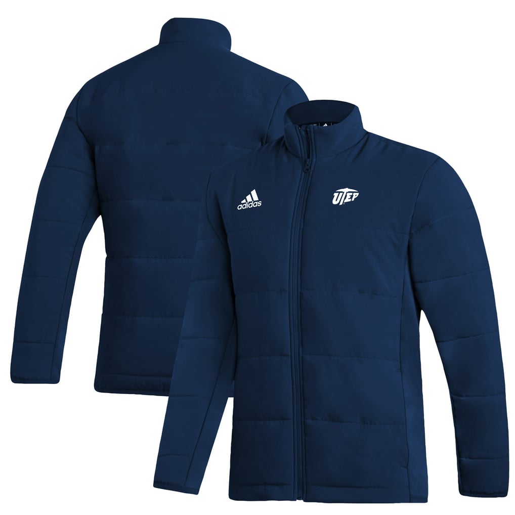 UTEP Miners adidas Full-Zip Jacket - Navy