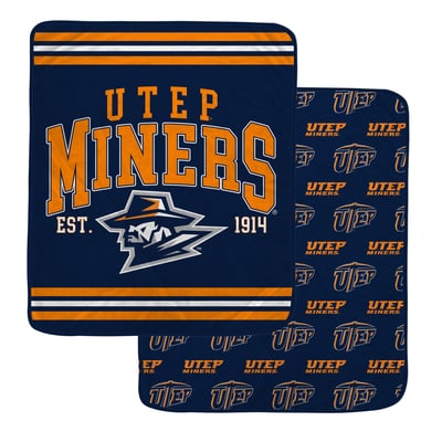 UTEP Miners Pegasus Legacy Arch Double-Sided 60" x 70" Blanket
