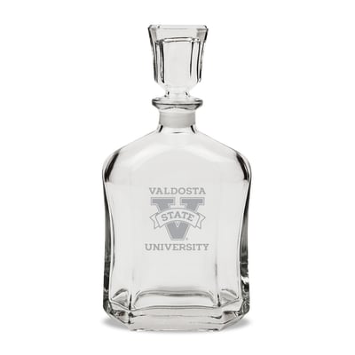 Valdosta State Blazers 23.75oz. Crystal Whiskey Decanter
