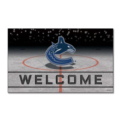 Vancouver Canucks Logo Brands 18" x 30" Crumb Rubber Door Mat