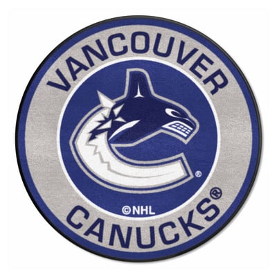 Vancouver Canucks Logo Brands 27" Diameter Roundel Mat